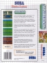 Sega  Master System&nbsp; - &nbsp;Wimbledon (Back)